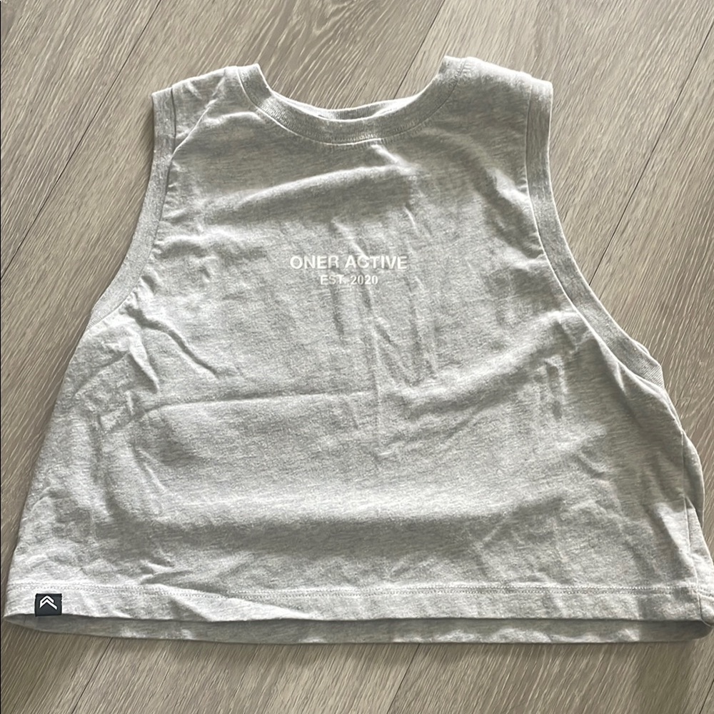 Oner Active Gray Crop Top